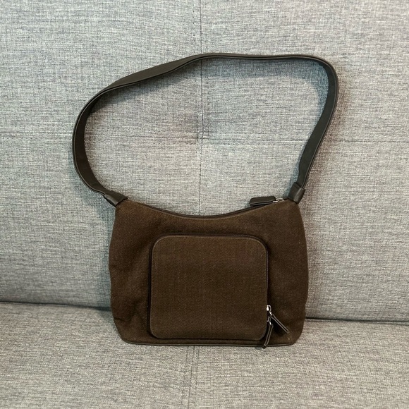 croft & barrow Handbags - Croft & Barrow Dark Brown Shoulder Bag Purse